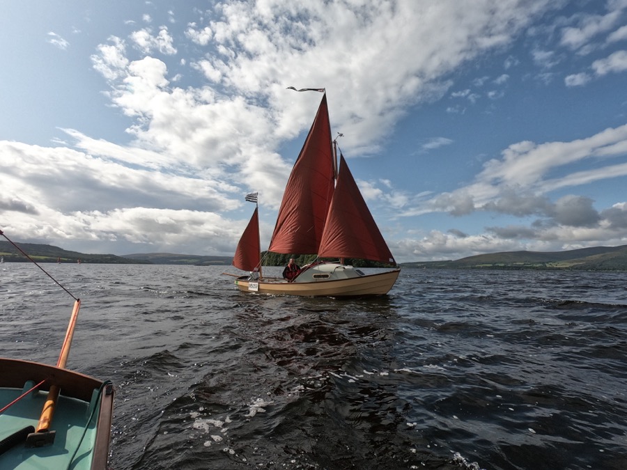 Rosie of Dale on Loch Lomond